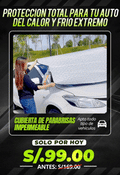 Cubierta de parabrisas impermeable